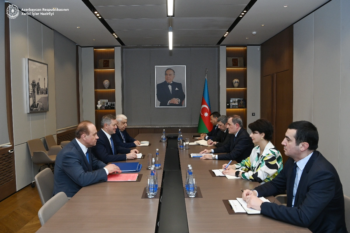 Ceyhun Bayramov MDB PA Şurasının Baş katibi ilə seçkiyə hazırlıq məsələlərini müzakirə edib - FOTO